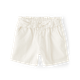 Girls Linen-Blend Tie Front Shorts