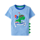 Boys Embroidered Dino Top - Birthday Boutique