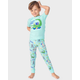 Boys Birthday Dino Alligator Snug Fit Cotton Pajamas - Gymmies