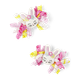 Girls Bunny Curly Hair Clips 2-Pack - Spring Celebrations