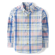 Boys Matching Family Plaid Poplin Button Up Shirt - Spring Celebrations
