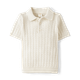 Boys Cable Knit Sweater Polo - Signs of Spring