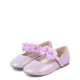 Girls Floral Ballet Flats - Lavender Fields
