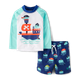 Baby And Toddler Boys Graphic Rashguard Swimsuit