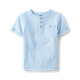 Boys Roll Cuff Henley Top - Prairie Fields