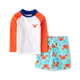 Baby And Toddler Boys Crab Rashguard Swimsuit