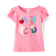 Girls Embroidered Letter Tulip Top - Classroom Cutie
