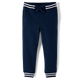 Boys Striped Cuff Fleece Jogger Pants - Little Essentials