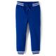 Boys Striped Cuff Fleece Jogger Pants - Little Essentials