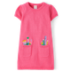 Girls Embroidered School Supplies Sweater Dress - Classroom Cutie