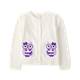 Girls Embroidered Owl Cardigan - Classroom Cutie