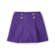 Girls Pleated Button Ponte Skort - Classroom Cutie