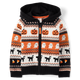 Boys Intarsia Halloween Fairisle Cardigan - Halloween
