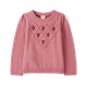 Girls Embroidered Floral Sweater - Country Charm