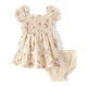 Baby Girls Floral Flannel  Ruffle Dress - Homegrown by Gymboree