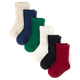 Boys Dressy Crew Socks 6-Pack - All Dressed Up