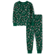 Kids Candy Cane Henley Snug Fit Cotton Pajamas - Gymmies