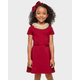 Girls Bow Ponte Dress - All Dressed Up