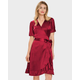 Womens Mommy And Me Ruffle Wrap Dress - All Dressed Up