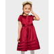 Girls Bow Fit And Flare Dress - All Dressed Up