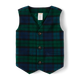 Boys Plaid Suit Vest - All Dressed Up