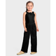 Girls Velvet Jumpsuit - Holiday Express