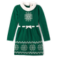 Girls Snowflake Fairisle Sweater Dress - Holiday Express