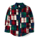 Boys Plaid Madras Flannel Button Up Shirt - Holiday Express