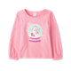 Girls Snow Globe Top - Little Snowflake