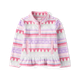 Girls Snowflake Fairisle Microfleece Half Zip Pullover - Little Essentials