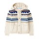 Boys Fairisle Hooded Cardigan - Little Snowflake