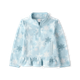 Girls Snowflake Microfleece Half Zip Pullover - Little Essentials