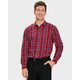 Mens Matching Family Plaid Poplin Button Up Shirt - All Dressed Up