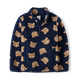 Boys Bear Sherpa Half Zip Pullover - Little Essentials