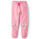 Girls Unicorn Fleece Jogger Pants - Dino Friends