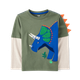 Boys Dino Layered Top - Dino Friends