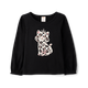 Girls Cat Top - Lil' Leopard