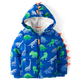 Boys Dino Puffer Jacket - Dino Friends