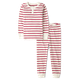 Kids Striped Snug Fit Cotton Pajamas - Gymmies