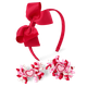 Girls 3-Piece Hair Set - Mini Valentine