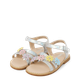 Girls Iridescent Flower Sandals - Little Essentials