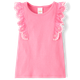 Girls Eyelet Flutter Top - Little Essentials