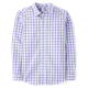 Mens Dad And Me Plaid Poplin Button Up Shirt - Lavender Fields