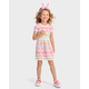 Girls Bunny Fairisle Sweater Dress - Garden Party
