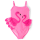 Girls Flamingo One Piece Swimsuit - Swim