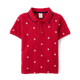 Boys Embroidered Baseball Polo - Sweet Summer