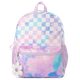 Girls Checkered Backpack