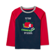 Boys Embroidered School Raglan Top - Teacher's Favorite
