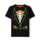 Boys Embroidered Skeleton Top - Trick or Treat