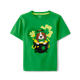 Boys Embroidered Dog Top - Little Leprechaun